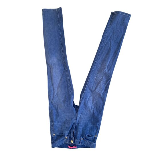 LILLY PULITZER Blue Skinny Denim  Jeans Size 00 - Picture 9 of 10